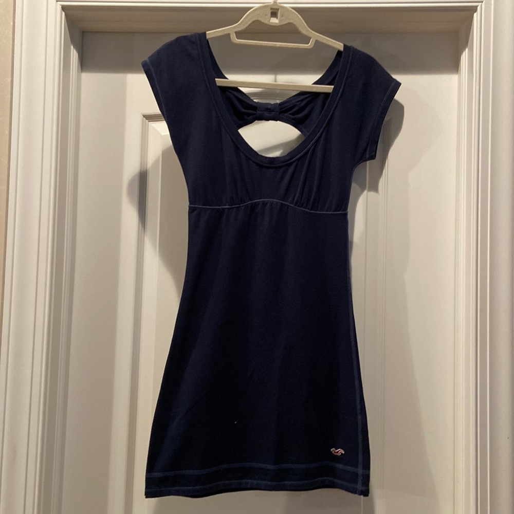 Hollister Navy Dress, Size M